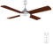 Cecotec Ventilatore da soffitto con luce EnergySilence Aero 4250 Fresh 55 W, diametro 42 con 4 pale reversibili, luce LED, telecomando, timer fino a 8h, 3 velocità