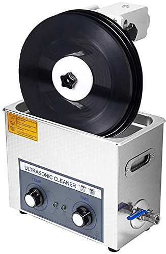 6L Nettoyeur à ultrasons Portable, Machine de Nettoyage à ultrasons numérique en Acier Inoxydable avec Chauffage Nettoyeur à ultrasons Multifonction pour Bijoux, Montres, dentiers, Lunettes, pièces