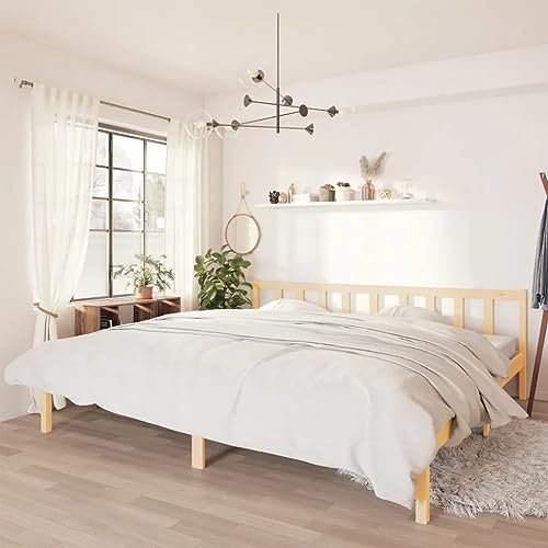 vidaXL Bettgestell massiv Kiefernholz 200x200 cm