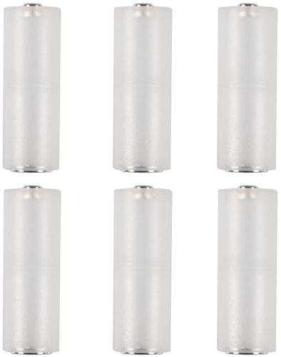 CGNRONEAU AAA zu AA Batterie-Konverter-Adapter, 6 Stück AAA auf AA Batterie-Konverterhalter, AAA zu AA Adapter, für AAA zu AA Batteriekonverter