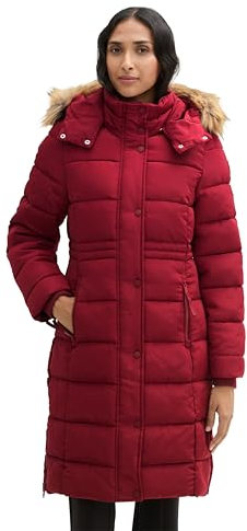 TOM TAILOR Damen 1042915 Jacke, 35930-Deep Red, M