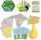 Ostereiersuche-Set für Rasen-Hof-Dekoration, Osterhasen-Ei, Oster-Partygeschenke, Kinder, Oster-Kunsthandwerk, Oster-Party-Spielzubehör, 19-teiliges Set
