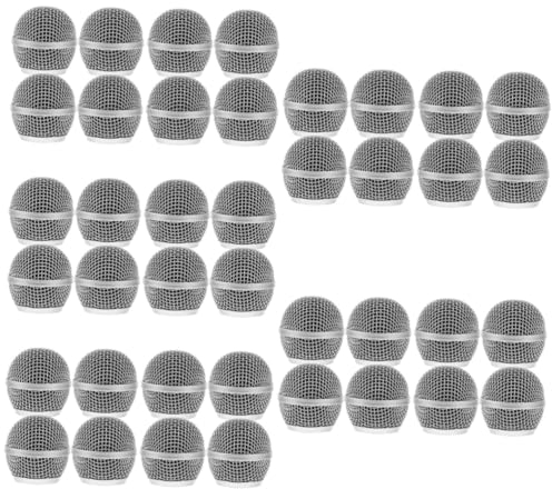 5sets Ersatz Mesh Für Kondensator Mikrofon Grille Grill Innen Schaum 8 Stücke * 5