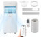ALECOME Portable Air Conditioner 3-in-1 Air Conditioner; Dehumidifier Conditioning Unit 9000 BTU 2900W Remote Class A [Energy Class A]