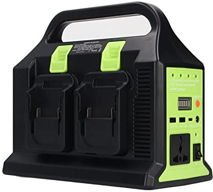 300W Portable Onduleur, Extérieur Convertisseur de Batterie de Générateur avec Sortie USB, Portable Générateur de Centrale électrique pour Salles D'outils Camping Véhicules