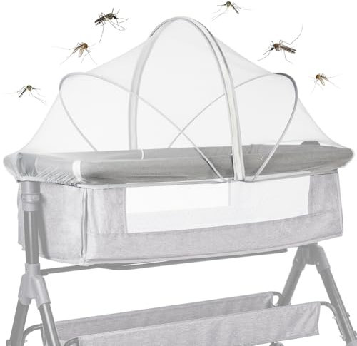 BIOSA Moustiquaire pour bébé Tente Pliable Moustiquaire Moustiquaire Camping Tente -Moustique pour Lits de Bébé pour Éloigner Les Chats/Insectes
