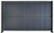 Kit occultation lamelle lattes PVC pour panneau grillage rigide maille 55 brise vue-brise H 1m93 x 2m50 Gris anthracite