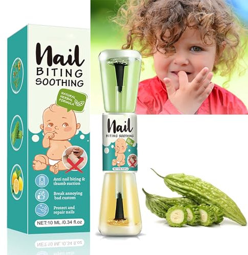Nail Biting Prevention for Kids, Stop Biting Nails for Children & Adults, Anti Nail Biting Polish, Don't Bite Your Nails, Say Goodbye to Nail Biting.