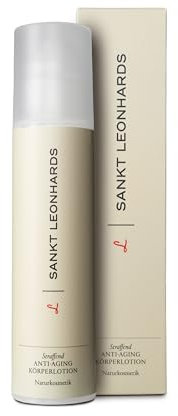 SANKT LEONHARDS - Straffende Anti-Aging Körperlotion - 100ml - fördert die Hautelastizität & Zellerneuerung - stärkt & schützt das Mikrobiom - mit Bio-Molke, Black BeeOme™, Macadamia, Vitamin E & Q10
