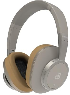 DeeBee DB-Pulse-GLC Bluetooth-Kopfhörer, Over-Ear, ANC bis -35 dB, 40 Stunden Akkulaufzeit, 5 Mikrofone,mit austauschbarem Polster