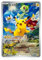 Pokemon Pikachu 004/SV-P Chinese | Gem Pack Promo | Full Art Card Holo - Chino - Tarjeta individual y un cargador superior BB-Toy-Trades