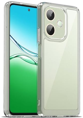 Liisooka Coque pour Oppo A5 Pro 5G/4G, Housse de Protection Antichoc, Anti-Jaunissemente, Anti-Rayures, Case Arrière Rigide en PC, Étui TPU Ultra-Mince, Transparente