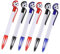 Sewroro 6 pezzi Penne Calcio Blu Nero Gadget per Compleanno e Eventi Sportivi e per Amanti Del Calcio