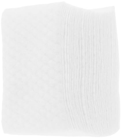 DECHOUS Baumwoll Wattepads Quadratisch 450 Stück Dicke Pads für Gesichtsreinigung und Nagellackentfernung Feuchtigkeitsbewahrend für Empfindliche Haut und Make Up Entfernung