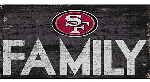 Fan Creations San Francisco 49ers Familie Zeichen, Multicolor