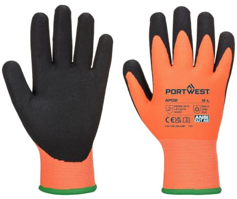 Thermo Pro Ultra Handschuhe AP02 orange-schwarz Gr. XL