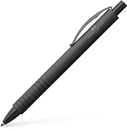Faber-Castell 148427 - Kugelschreiber Essentio, Aluminium Schwarz
