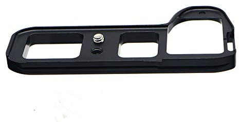 HITHUT Hand Grip Quick Release Metal Base Plate for Sony A7M2 A7II A7RII A7R2 with 1/4 Screw and Hex Wrench (Black)