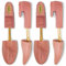 STRATTON MEN’S ADJUSTABLE SPLIT TOE CEDAR SHOE TREE - GROWN IN USA Red Size: Small / 6.5 - 8 US