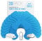 Not Just A Patch X-Patch CGM Sensor Patches (20 Pack) - Water Resistant Omnipod 5 Adhesive Patches - Durable for Active Lifestyle for 10-14 Days - Compatible with Dexcom G6, Libre 2 in Blue