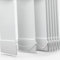 HOMESMART Blackout Replacement Vertical Blind Thermal Slats Louvres MADE TO MEASURE 89mm (3.5) Price Per Slat (White, Up To 3000mm)