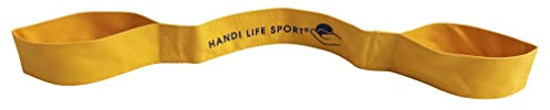 Handi Life Sport Laufgurt | Freizeitführer Laufen für Sehbehinderte und Blinde | Adaptiver Sport | Blind/geführtes Laufen, Band aus 100 % Baumwolle, hohe Sichtbarkeit, langlebig, Wettkampfkonform