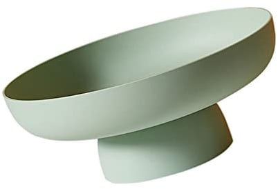 Cabilock Portable Fruit Draining Bowl Decorative Fruit Holder High Base for Weddings Birthdays Home Use for Snacks and Desserts