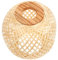 SOLUSTRE Lampenschirm Aus Bambus Lampenschirme Aus Bambus Hängender Heller Schatten Rattanhütte Pendelleuchten Heller Schirm Aus Bambus Korblampe Rattan-lampe Kleiner Lampenschirm Stehlampe