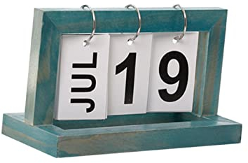 Parliky Desktop-kalender Heimkalender Tischkalender Holz Kalenderblatt Umblättern Tischkalenderblöcke Tischkalender Aus Holz Kreativer Kalender Bambus Büro Schmuckstücke Altmodisch