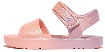 Fitflop iQUSHION Kids Toddler Ombre-Pearl B/Strap Sandals, Sandali Bambina, Blushy Mix, 27 EU