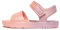Fitflop iQUSHION Kids Toddler Ombre-Pearl B/Strap Sandals, Sandali Bambina, Blushy Mix, 27 EU