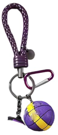 Chaussures de Basketball Porte-clés, Porte Clef Pendentif Basketball, Chaussure De Basket-Ball De Luxe à La Mode Suspendu en Alliage Lanière pour Hommes Femmes Enfants Cadeaux