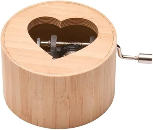 Spieluhr aus Bambus mit der Melodie: Ave Maria von Franz Schubert - music box von Kurbelwerk green-line, Love-Edition