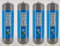 Swan Bouteille Co2 1200 g jetable raccord M11 x 1 pour distributeurs d'eau pétillante 4 bouteilles