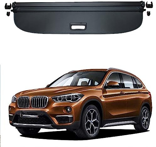 JoboJi Auto Einziehbarer Netze Laderaumabdeckung Kofferraum Hutablage für BMW X1 F48 2016-2023