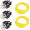 1set Primer Bulb Fuel Pipe 188-512-1 for Husqvarna 235 236 240 Chainsaw CS40 CS4018 Chainsaw Blower Trimmer Carburetor