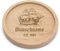 PrintPlanet® - Personalisierter Holz-Untersetzer mit Gravur - Untersetzer mit Namen personalisiert - Motiv: Schiff