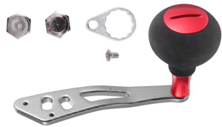 Yardwe Zubehör Für 1 Satz Angelrad Metallgriff Fischrad Griffrad Griff Rocker Universal Rocker Angelausrüstung Zubehör Schlepprolle Angelradarm angelzubehör Angelradgriff Metallwippe