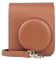 Aisnyho Instant Mini 40 Case,Camera Protective Case Bag for Fujifilm Instax Mini 40 with Shoulder Strap (Brown)