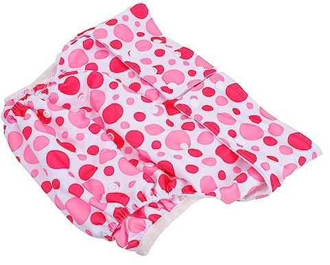 ORFOFE 1pezzi Pannolone Per Adulti Lavabile Traspirante Mutandine Igieniche Riutilizzabili Per Adulto Assorbono Efficacemente Senza Perdite Per Uomini e Donne