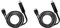 Fivetwofive 2X Convertisseur de Câble MIDI USB Interface USB vers Cordon MIDI Entrée-Sortie Fonctionne pour PC Portable vers Clavier de Piano dans de Musique 6.5Ft