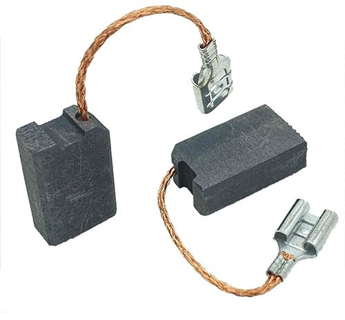 Lot de 2 balais de charbon pour ponceuse excentrique Festool RO 90 DX FEQ-P - Rotex TN 492629, 6 x 8 x 13 mm