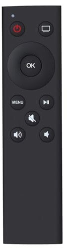 Alkia Replacement Remote Control Compatible with Apple TV 4K Player, Fit for Apple TV 1st 2nd 3rd Generation, for Apple TV HD A2169 A1842 A1625 A1427 A1469 A1378 A1218 with Power & Volume Control