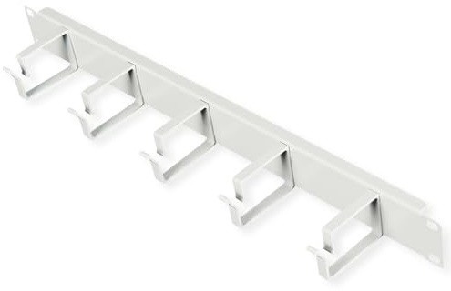 ROLINE 19-Zoll Rangierpanel 1 HE, 40x60mm grau