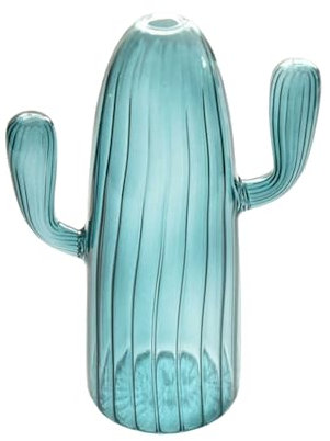Cactus - Vaso in vetro idrocroponico, per soggiorno, decorazione per la casa, vaso di fiori
