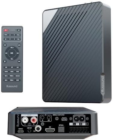 Russound AVA3.1 AVA-Series 3.1-Channel Low-Profile Mini-AVR Audio Receiver with HDMI