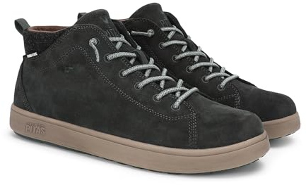 PITAS | AUSTIN | Botas Hombre Casual | Botín Serraje | Bota Urbana Caña Baja | Mocasines | Náuticos Invierno | Zapatillas Casual | Zapatos sin Cordones | Calzado Walkinpitas | Topo 45