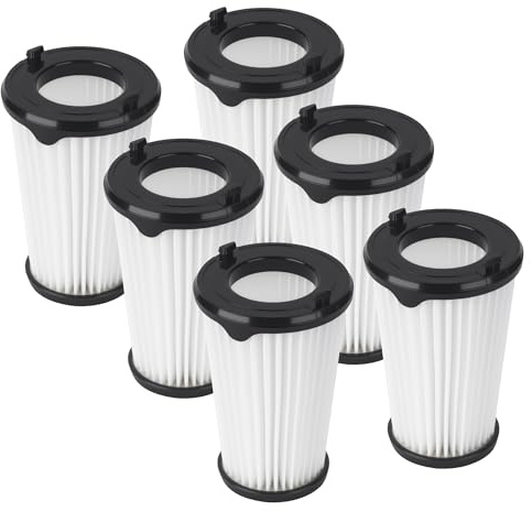 ACOMTUO Set di 6 Aspirapolvere Ergorapido,per CX7/CX7-2,Filtri CX7 per AEG Aspirapolvere,AEG CX7 CX7-2 Filtri