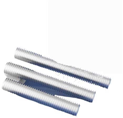 Gewindestifte Aluminum Threaded Rod Full Thread Bar Fully Stud(M6 x 16mm (5Pcs))