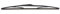 Trico Exact Fit 400MM Escobilla Limpiaparabrisas Rear | 1 Escobilla Limpiaparabrisas para la Ventana Trasera